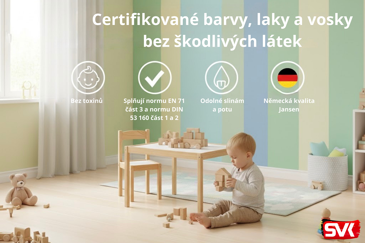 Když záleží na zdraví: Certifikované barvy a laky bez škodlivých látek a jak je poznat